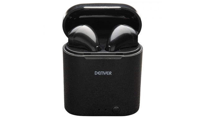 Bluetooth Headset with Microphone Denver Electronics TWE-36MK3 400 mAh (White)