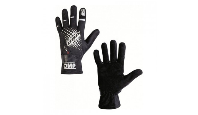 Men's Driving Gloves OMP MY2018 Black (5)