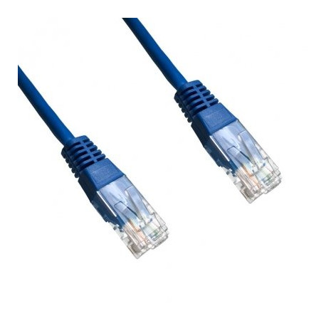 Datacom сетевой кабель RJ45 UTP Cat.6 0.25 м, синий