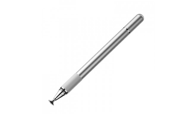 Baseus Golden Cudgel oboustranný kapacitní disk stylus + gelové pero stříbrné (ACPCL-0S)