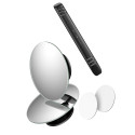 Baseus Full-view Blind-spot Mirror 2x Round Extra Rear Mirror black (ACMDJ-01)