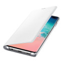 Samsung LED View Cover with LED display for Samsung Galaxy S10 Plus white (EF-NG975PWEGWW)