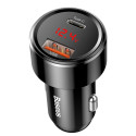 Baseus Magic Series PPS Car Charger with digital display USB Quick Charge 3.0 / USB Type C PD QC4+ 4