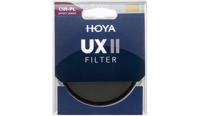 Hoya filter circular polarizer UX II 49mm
