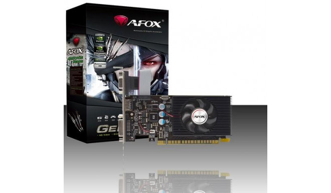 Afox videokaart GeForce GT730 LP NVIDIA GeForce GT 730 4 GB GDDR3