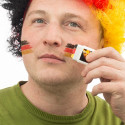 BigBuy Party fan make-up Germany flag