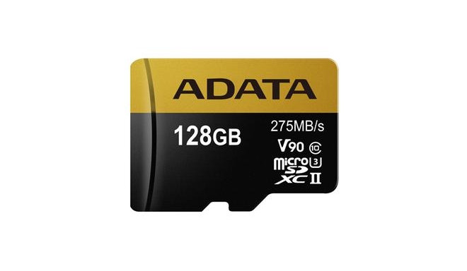 ADATA Premier ONE V90 128 GB MicroSDXC UHS-II Class 10