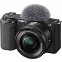 Sony ZV-E10 + 16-50mm + 10-18mm + shooting grip + wireless microphone
