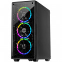 Inter-Tech korpus C-907 Cobweb RGB Tempered Glass