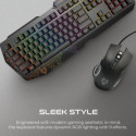 VERTUX Vendetta Backlit Gaming Keyboard + Mouse