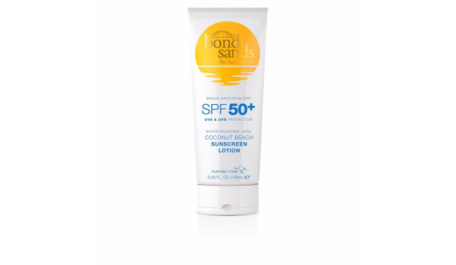 BONDI SANDS SPF50+ water resistant 4hrs coconut beach sunscreen lotion 150 ml