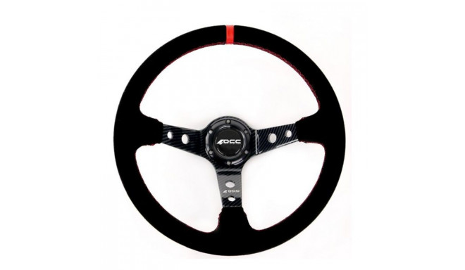 Racing Steering Wheel OCC Motorsport Black Black/Red Red/Black Ø 35 cm