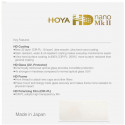 Hoya filter UV HD Nano Mk II 67mm