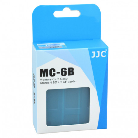 JJC MC 6B Multi Card Case Blauw