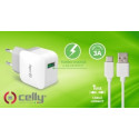 Celly laadija Turbo 2.4A USB-C