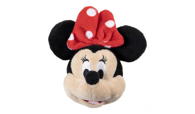 Cuddly Toy Keyring Minnie Mouse Red