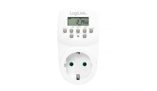 LogiLink ET0007 electrical timer White Daily/Weekly timer