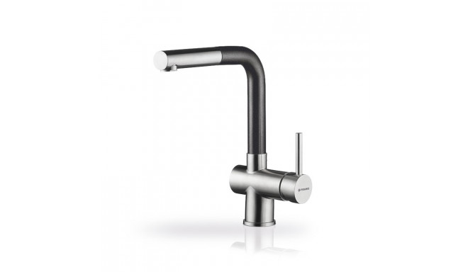 Kitchen tap Pyramis black