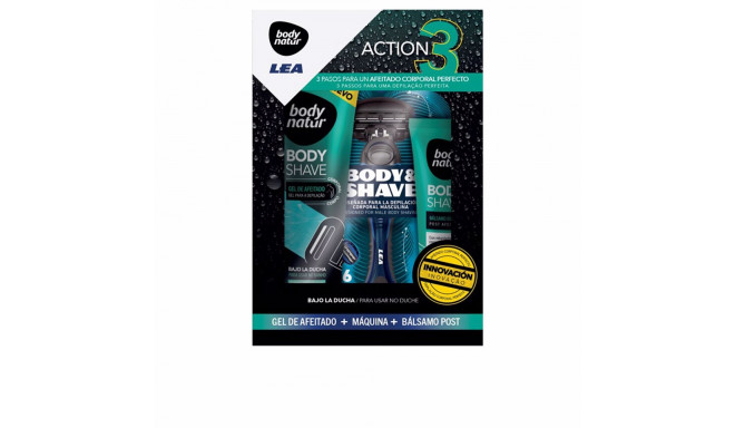BODY NATUR BODY SHAVE lote 3 pz