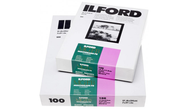 Ilford Multigrade FB 24x30( 50loksnes) melnbaltais fotopapīrs