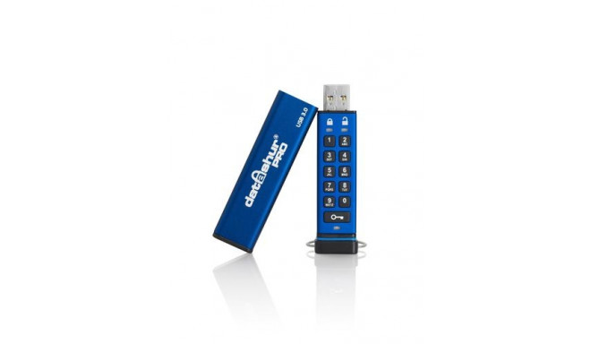 iStorage datAshur PRO 256-bit 4GB USB 3.0 secure encrypted flash drive IS-FL-DA3-256-4