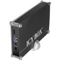 RaidSonic ICY BOX IB-351StU3S-B 3,5  USB 3.0 / eSATA   housing