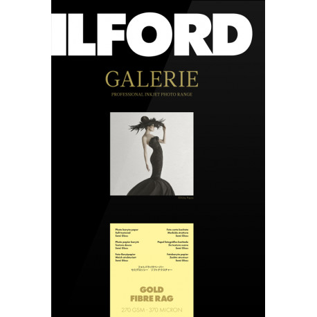 Ilford Galerie Gold Fibre Rag 270G A2 25 Sheet