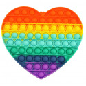 POP-IT game, rainbow 20x20 cm