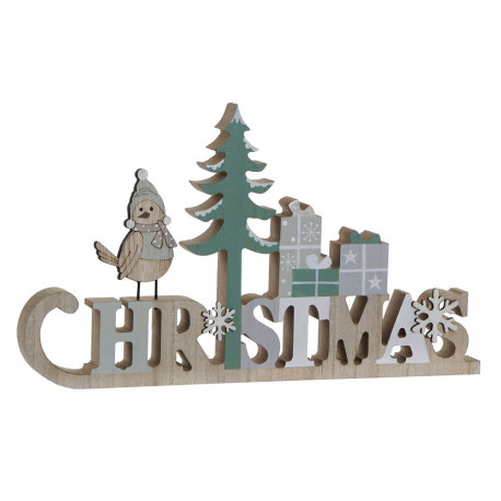Dekoratiivkuju DKD Home Decor Christmas Puit MDF (30 x 2 x 17.5 cm)