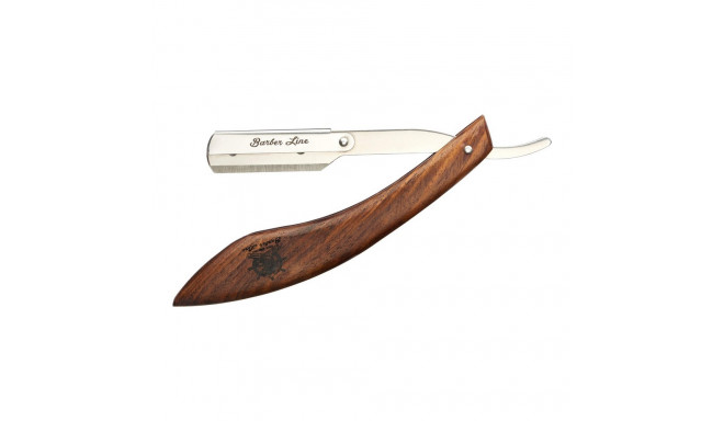 Pocketknife Barber Line Eurostil RASURADO BARBER Wood