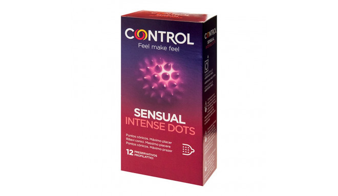 Intense Condoms Intense Dots Control (12 uds)