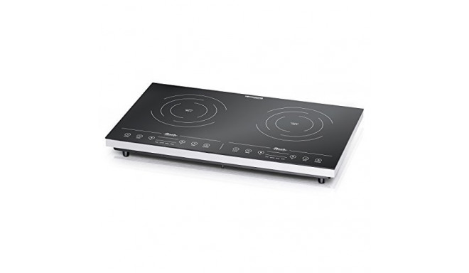 Rommelsbacher double hotplate CT 3410 / IN (black / silver)