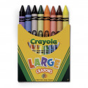CRAYOLA 8 Ultra Clean big washable crayons