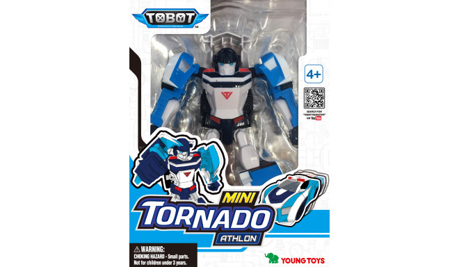 TOBOT Transforming figure Athlon Mini Tornado, 12 cm