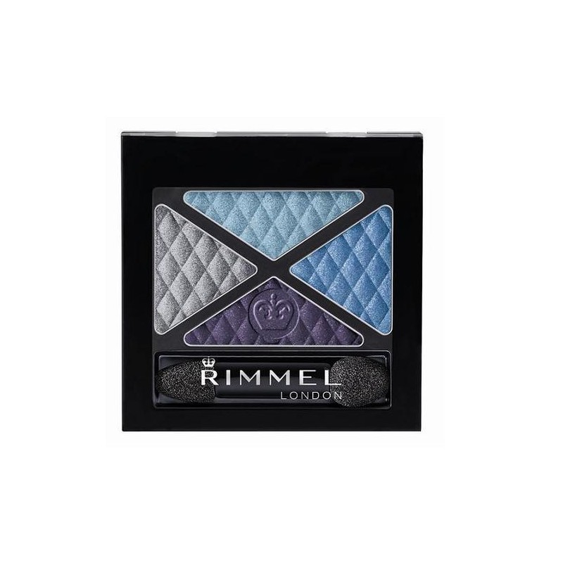 Rimmel London Glam Eyes Quad (4ml) (019 Sun Safari) - Eyeshadows