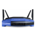 Linksys WRT3200ACM wireless router Gigabit Ethernet Dual-band (2.4 GHz / 5 GHz) Black, Blue