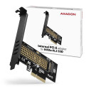 Axagon PCEM2-N interface cards/adapter Internal M.2