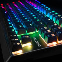 Modecom Volcano Lanparty RGB keyboard USB QWERTY US English Black