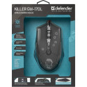 Defender Killer GM-170L mouse Ambidextrous USB Type-A Optical 3200 DPI