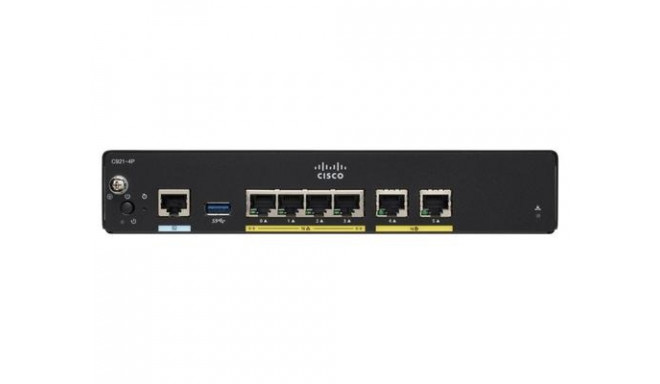 Cisco C927-4P wired router Gigabit Ethernet Black