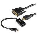 StarTech.com mDP to DVI Connectivity Kit - Active Mini DisplayPort to HDMI Converter with 6 ft. HDMI