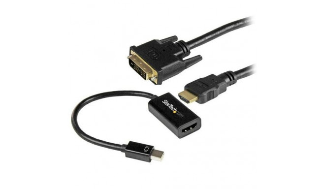 StarTech.com mDP to DVI Connectivity Kit - Active Mini DisplayPort to HDMI Converter with 6 ft. HDMI