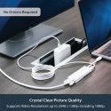 StarTech.com USB C to VGA Adapter with Power Delivery - 1080p USB Type-C to VGA Monitor Video Conver