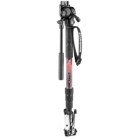 Manfrotto monopod Element MII Video MVMELMIIA4LIVE, red