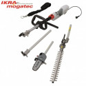 Electric Telescopic Hedge Trimmer & Pruner 1000W Ikra Mogatec IECH 1000 2in1