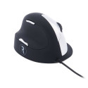R-Go Tools R-Go HE Break Mouse, Ergonomic mouse, Anti-RSI software, Large (Hand Size above 185mm), L