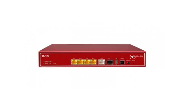 Bintec-elmeg RS123 wired router Gigabit Ethernet Red