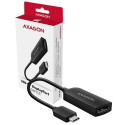 Axagon RVC-DP video cable adapter 0.22 m USB Type-C DisplayPort Black