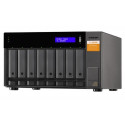 QNAP TL-D800S storage drive enclosure HDD/SSD enclosure Black, Grey 2.5/3.5"