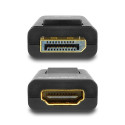 Axagon RVD-HI video cable adapter DisplayPort HDMI Black